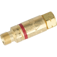 Flashback Arrestors - Oxy/Fuel Gas, Fuel Gas (red)/Oxygen (green), Torch Style 312-3380 | Caster Town