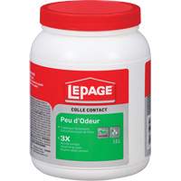 LePage<sup>®</sup> Low-Odour Contact Cement, Tub, 1.5 L, Clear AF517 | Caster Town