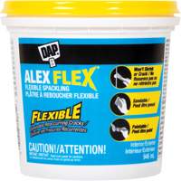 Plâtre à reboucher flexible Alex Flex<sup>MD</sup>, 946 ml, Contenant en plastique AG774 | Caster Town