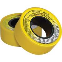 PTFE Thread Sealant Tape, 236" L x 3/4" W, Yellow AG903 | Caster Town