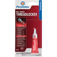 Permanent Strength Threadlocker, Red, High, 6 ml, Tube AH114 | Caster Town
