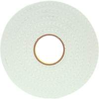 Double-Coated Urethane Foam Tape, 25.4 mm (1") W x 33 m (108') L, 62.5 mils Thick AMA884 | Caster Town