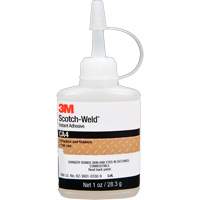 Scotch-Weld™ Instant Adhesive CA4, Clear, Bottle, 1 oz. AMB331 | Caster Town