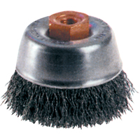 Crimped Wire Cup Brushes - High Speed Small Grinder BX547 | Caster Town