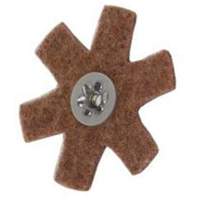 Abrasotex Surface Preparation Star, 3" Dia., Coarse Grit, Aluminum Oxide BY462 | Caster Town