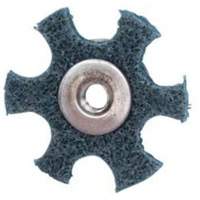 Abrasotex Surface Preparation Star, 3" Dia., Very Fine Grit, Aluminum Oxide BY463 | Caster Town