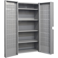 Deep Door Combination Cabinets, 38" W x 24" D x 72" H, Grey CB442 | Caster Town