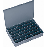 Compartment Scoop Boxes, 12" W x 18" D x 3" H, 17 Compartments CB625 | Caster Town