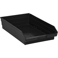 Recycled Shelf Bin, 11-1/8" W x 17-7/8" D x 4" H, 40 lbs. Capacity CB859 | Caster Town