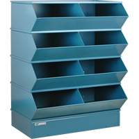 Pre-Engineered Sectional Systems, 5000 lbs. Cap., 37" W x 24" D x 44" H, Blue CD360 | Caster Town