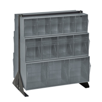 Tip-Out Bins Stand, 23-5/8" W x 16" D x 28" H, 24 Drawers CE974 | Caster Town