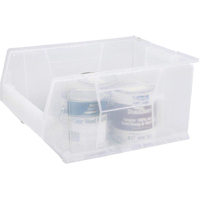 Hulk Containers, 18-1/4" W x 12" H x 23-7/8" D, Clear CF530 | Caster Town