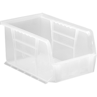 Clear-View Ultra Stack & Hang Bin, 6" W x 5" H x 9-1/4" D, Clear CF738 | Caster Town