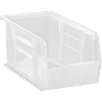 Clear-View Ultra Stack & Hang Bin, 5-1/2" W x 5" H x 10-7/8" D, Clear CF740 | Caster Town