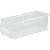 Clear-View Ultra Stack & Hang Bin, 5-1/2" W x 5" H x 14-3/4" D, Clear CF741 | Caster Town