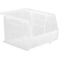 Clear-View Ultra Stack & Hang Bin, 8-1/4" W x 7" H x 10-3/4" D, Clear CF743 | Caster Town