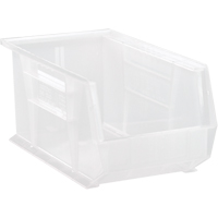 Clear-View Ultra Stack & Hang Bin, 8-1/4" W x 7" H x 14-3/4" D, Clear CF744 | Caster Town