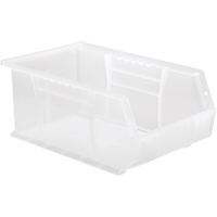Clear-View Ultra Stack & Hang Bin, 8-1/4" W x 6" H x 13-5/8" D, Clear CF745 | Caster Town