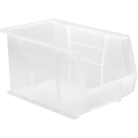 Clear-View Ultra Stack & Hang Bin, 8-1/4" W x 8" H x 13-5/8" D, Clear CF746 | Caster Town