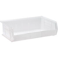 Clear-View Ultra Stack & Hang Bin, 16-1/2" W x 5" H x 10-7/8" D, Clear CF747 | Caster Town