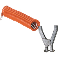 Coiled Grounding Clamps, 70" Long DA632 | Caster Town