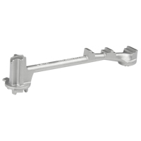 Spark Resistant Universal Plug Wrench, 15-1/2" Handle, Zinc Aluminum Alloy DA636 | Caster Town
