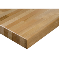 Laminated Hardwood Workbench Top, 96" W x 36" D, Square Edge, 1-3/4" Thick FI739 | Caster Town