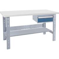 Pre-Designed Workbench, 60" W x 36" D x 34" H, 2500 lbs. Capacity FH887 | Caster Town