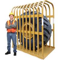T111 10-Bar Earthmover Tire Inflation Cage FLT352 | Caster Town