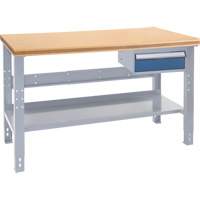 Industrial Duty Workbench, 60" W x 36" D x 34" H, 1000 lbs. Capacity FN102 | Caster Town