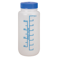 Wide-Mouth Bottles, Round, 16 oz., Plastic HC678 | Caster Town