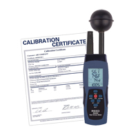 Wet-Bulb Globe Temperature (WBGT) Heat Stress Meter (includes ISO Certificate) IB909 | Caster Town