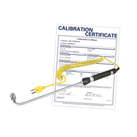 Right Angle Thermocouple Surface Probe (includes ISO Certificate), 500 °C (932°F) Max. Temp. IB918 | Caster Town