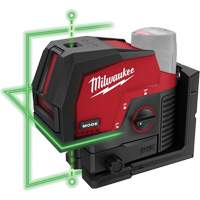 M12™  Green Cross Line and Plumb Points Cordless Laser (Tool Only) IC625 | Caster Town