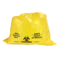 Sure-Guard™ Bio-Medical Waste Liners, Bio-Hazard, 29" L x 21-1/2" W, 2 mil, 200 /pkg. JD099 | Caster Town