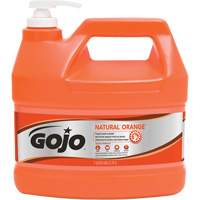 Natural Orange™ Hand Cleaner, Pumice, 3.78 L, Pump Bottle, Citrus/Orange NI254 | Caster Town