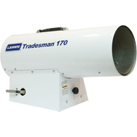 Tradesman<sup>®</sup> Forced Air Heater, Fan, Propane, 170,000 BTU/H JG953 | Caster Town