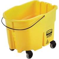 Wavebrake<sup>®</sup> Mop Bucket, 8.75 US Gal. (35 qt.) Capacity, Yellow JK612 | Caster Town