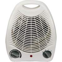 Compact Heater, Fan, Electric, 5120 BTU/H JK688 | Caster Town