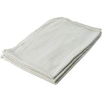 Shop Towel, Cotton, White, 6.35 lbs. JN605 | Caster Town