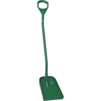 Ergonomic Small Blade Shovel, 50" Length, Plastic, Green JO987 | Caster Town