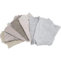 Recycled Material Wiping Rags, Cotton, White, 25 lbs. JQ111 | Caster Town