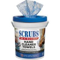 Scrubs<sup>®</sup> Hand Cleaner Towels, 72 Wipes, 12" x 10" JQ119 | Caster Town