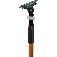 Clipper Dust Mop Handle, Wood, Quick-Connect Tip, 1" Diameter, 60" Length JQ230 | Caster Town