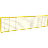 Wire Mesh Partition Components - Panels, 2' H x 8' W KH915 | Caster Town