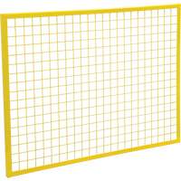 Wire Mesh Partition Components - Panels, 4' H x 3' W KH930 | Caster Town