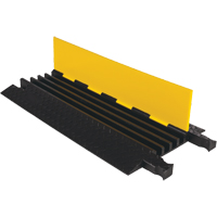 Yellow Jacket<sup>®</sup> Heavy Duty Cable Protector, 4 Channels, 36" L x 17.5" W x 2" H KI191 | Caster Town