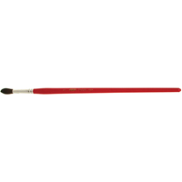 Round Marking Paint Brush, 9/32" Brush Width, Camel Hair, Wood Handle KP200 | Caster Town