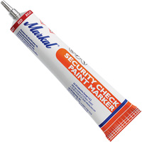 Security Check Paint Marker, 1.7 oz., Tube, Red KP858 | Caster Town