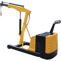 Electric Powered Floor Crane, 8.8' Lift, 1500 lbs. (0.75 tons), 44-1/4" Arm, 62-1/4" H LW306 | Caster Town